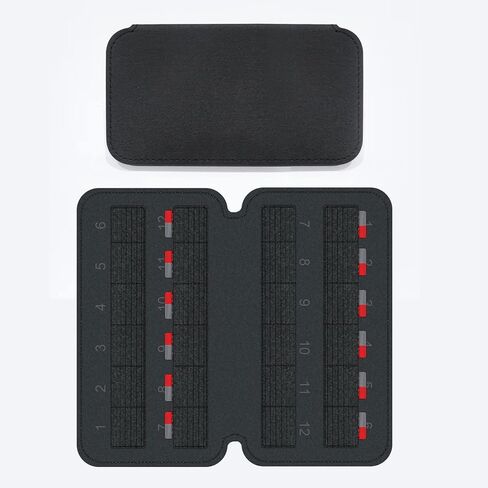DAGIJIRD Portable Memory Card Storage Bag 24 Slots TF Card Holder Cartridge Case for Steam Deck in Saudi Arabia