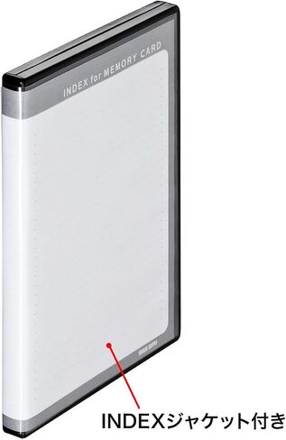 Sanwa Supply FC-MMC21SD DVD Tall Case Type Memory Card Management Case (for SD/Double-Sided Storage) in Saudi Arabia