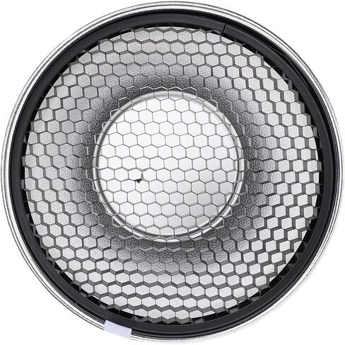 7 Inch Reflector Diffuser, Standard Softbox for Photography, with Premium Silver Reflective Material, Compatible with Mount Strobe Flash, for Studio Portrait Product in Saudi Arabia