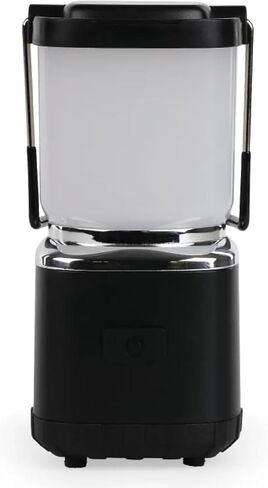 LUXPRO LP189 Mini Lantern - USB-C Rechargeable Camping Light - with 4 Color Modes - Dimmable LED Portable Lantern for Hiking & Emergency - Handy Compact Design (Black, 2-Pack) in Saudi Arabia