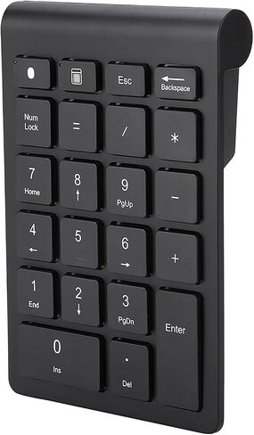 Dioche Numpad, Number Pad Keyboard Black with 22 Keys Wireless Number Pad for OS X PC in Saudi Arabia