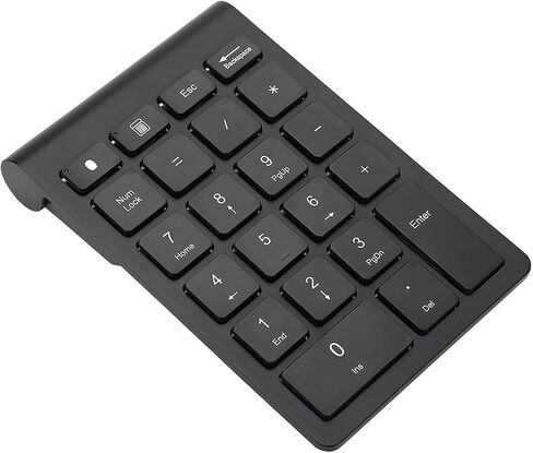 Dioche Numpad, Number Pad Keyboard Black with 22 Keys Wireless Number Pad for OS X PC in Saudi Arabia