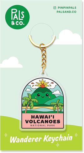 PALS & CO. - سلسلة مفاتيح الأكريليك لحقائب الظهر ، الحقائب ، Kawaii ، Collectible ، 2.5 بوصة - حديقة جوشوا تري الوطنية in Saudi Arabia