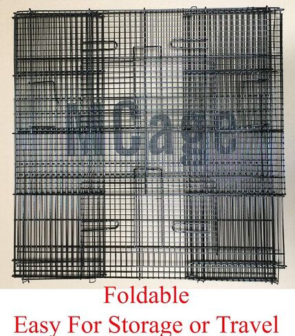3-Levels Portable Rat Sugar Glider Mouse Small Animal Critter Metal Cage in Kuwait