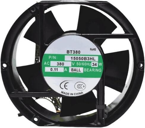 مروحة معدات إطار الألومنيوم BT380 15050B3HL AC380V 34W 0.11A in Saudi Arabia
