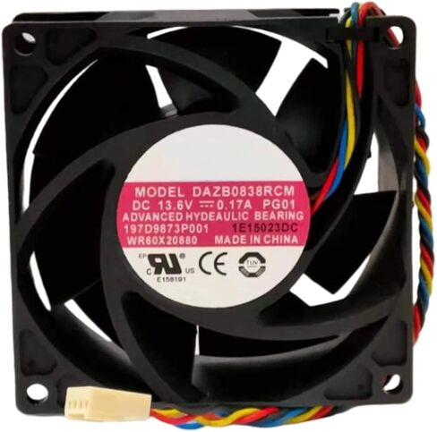 13.6V 0.17A 80X80X38MM 4-Wire Cooling Fan in Saudi Arabia