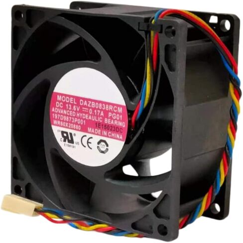 13.6V 0.17A 80X80X38MM 4-Wire Cooling Fan in Saudi Arabia