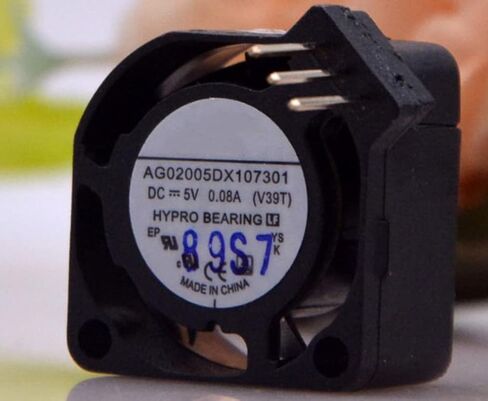 ل AG02005DX107301 5V 0.08A 0.4W 12000RPM 20X20X10MM مروحة التبريد in Kuwait