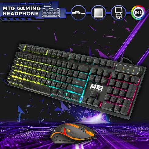 TechMagnet Gaming Desktop PC, Intel i7 6th Gen, Zeus Pro 4, GT 1030, 16GB RAM ARGB, 512GB SSD, 27 Inch 165hz Monitor, Wi-Fi | Bluetooth Adapter, Webcam, RGB Kit, Windows 11 (Renewed) in Saudi Arabia