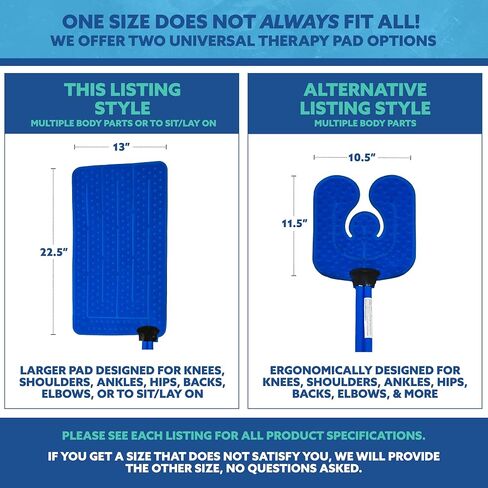 Polar Active Ice® 3 in 1 Knee, Ankle, & Elbow Therapy pad 12.5" x 10.5" with Attached Belts. Use only with The Polar Active Ice #AIS Therapy System. in Saudi Arabia