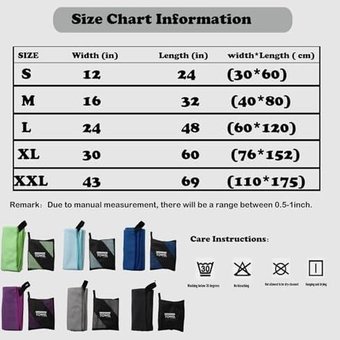 Reusable Quick Dry Beach Towels,Microfiber Travel Towel,Compressed Lightweight Bath Towel for Beach Hiking Gym Yoga Travel Sports Swimming Camping(Royal Blue, 12"*24") in Saudi Arabia