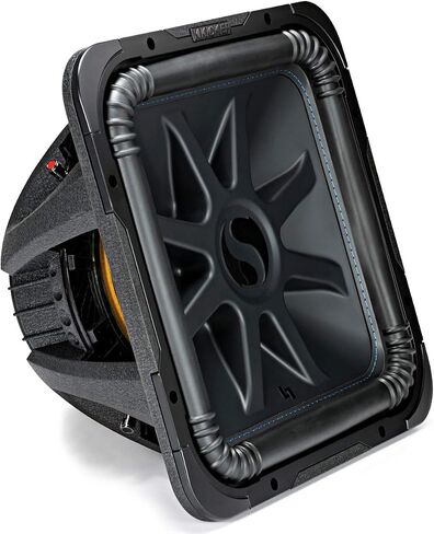 مضخم صوت للسيارة Kicker 44L7S152 Solo-Baric مقاس 15 بوصة مربع L7 مزدوج 2 أوم (متجدد) in Saudi Arabia