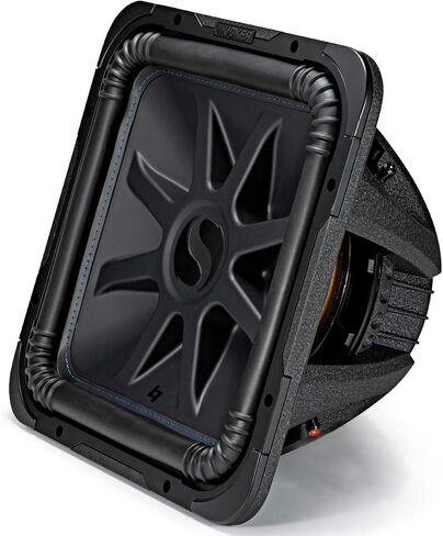 مضخم صوت للسيارة Kicker 44L7S152 Solo-Baric مقاس 15 بوصة مربع L7 مزدوج 2 أوم (متجدد) in Saudi Arabia