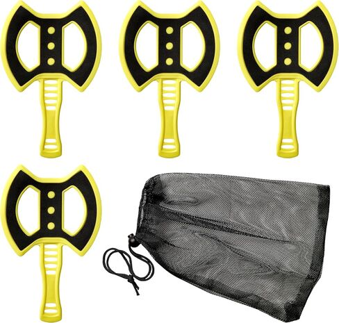 EastPoint Sports Axe Throwing Game Replacement Axes - 4 Pack Foam Set - Safe Indoor & Outdoor Toy - Choose Blue or Yellow in Saudi Arabia