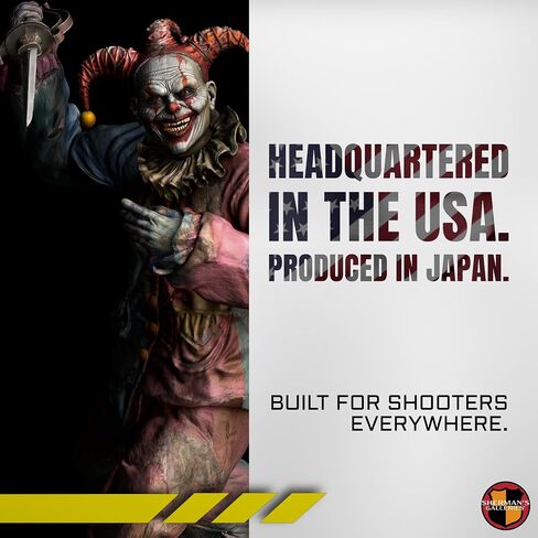 SHERMAN'S GALLERIES Pack 2: Nightmare Legions Edition - 20"×28" - 10 Paper Shooting Targets, Assorted Characters - USA Brand, Made in Japan in Saudi Arabia