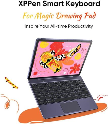 XP-Pen XPPen Standalone Drawing Tablet No Computer Needed Magic Drawing Pad with 16384 Pressure Levels X3 Pro Slim Pencil Magic Drawing Pad Keyboard in Saudi Arabia