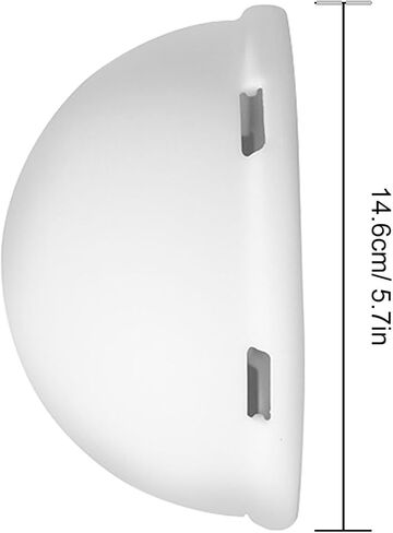 Gugxiom Silicone Light Diffuser for YN150 Series COB Lights, 5.7 inch Round Softbox Dome for Video & Photography, Press On Soft Lighting Accessory for Portraits in Saudi Arabia