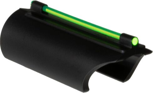 TruGlo Low-Profile All-Metal Construction Glo Dot II Universal Fiber Optic Sight for Plain Barrel Shotgun, 12 & 20 Ga/.410 Ga, Green/Red in Saudi Arabia