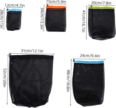 1 Set Compression Mesh Storage Sack Outdoor Travel Drawstring Bags for Camping Gear Clothes and Sleeping Bags Reusable Polyester Material Efficient Space Utilization in Saudi Arabia
