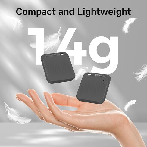 4 Pack Air Tracker Tags (iOS Only), Bluetooth Tracker for Apple Find My App, Replaceable Battery, Item Finders and Locator Smart Tag for Keys, Bags, Luggage, Wallet- Dark Gray in Kuwait