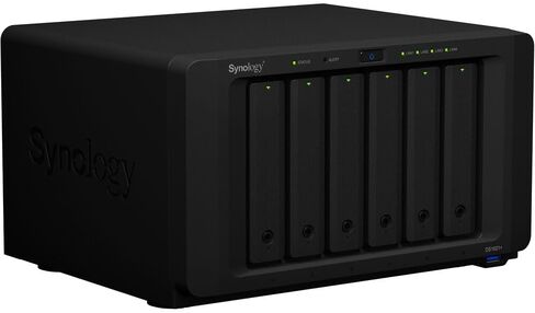 Synology DiskStatoin DS1621+ NAS Server للأعمال مع وحدة المعالجة المركزية Ryzen بسرعة 2.2 جيجا هرتز، وذاكرة 32 جيجا بايت، وتخزين محرك أقراص ثابتة سعة 120 تيرابايت، ومنفذي LAN بسرعة 1 جيجابت، ونظام تشغيل DSM in Saudi Arabia