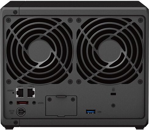 Synology DiskStation DS923+ NAS Server with Ryzen 2.6GHz CPU, 32GB Memory, 4TB SSD Storage, 1TB M.2 NVMe SSD, 2 x 1GbE LAN Ports, DSM Operating System in Saudi Arabia