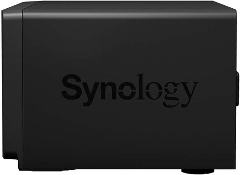 Synology DiskStation DS1821+ NAS Server with Ryzen 2.2GHz CPU, 32GB Memory, 144TB HDD Storage, 1TB M.2 NVMe SSD, 4 x 1GbE LAN Ports, DSM Operating System in Saudi Arabia