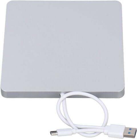 External DVD Drive USB 3.0 Type C Slim Lightweight Abs Portable Cd DVD Burner Optical Drive Rewriter Player for Laptop Desktop Pc Linux Os in Saudi Arabia