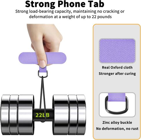 TACOMEGE Phone Tether Tab for iPhone, Cell Phone Lanyard Patch, Phone Strap Replacement Part for All Full Phone Cases in Saudi Arabia