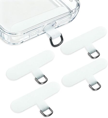 Fannoday Phone Tether Tab, 4 Pcs Universal Phone Lanyard Tab Used with Crossbody Strap, for Cell Phone Cases in Kuwait
