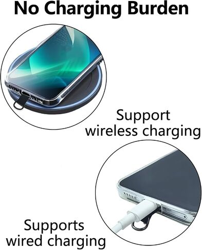 Fannoday Phone Tether Tab, 4 Pcs Universal Phone Lanyard Tab Used with Crossbody Strap, for Cell Phone Cases in Kuwait