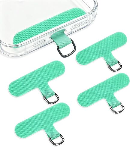 Fannoday Phone Tether Tab, 4 Pcs Universal Phone Lanyard Tab Used with Crossbody Strap, for Cell Phone Cases in Kuwait