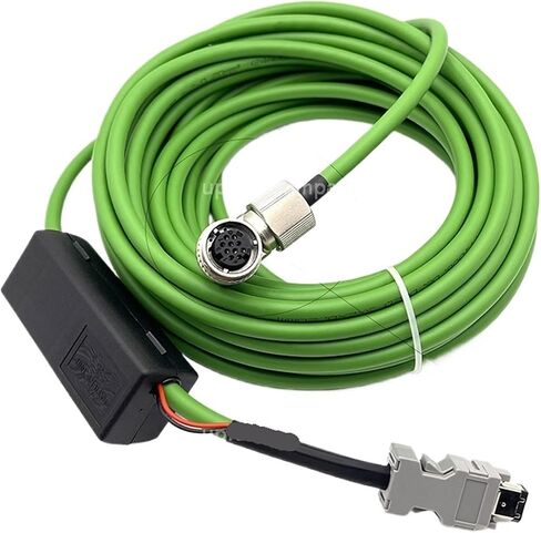 Cable with Battery JZSP-CVP26 JZSP-CVP27 for SGMGV 7G Series Servo Motor Absolute Value Encoder(Angle Plug,20M) in Saudi Arabia