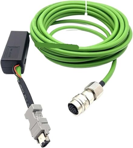Cable with Battery JZSP-CVP26 JZSP-CVP27 for SGMGV 7G Series Servo Motor Absolute Value Encoder(Angle Plug,20M) in Saudi Arabia