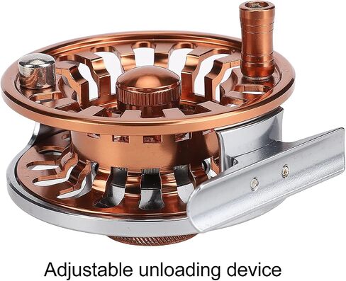 Double Color 5 6 Fly Reels CNC Machined Aluminium Alloy 3 Bearing Fly Fishing Wheel for Outdoor in Saudi Arabia