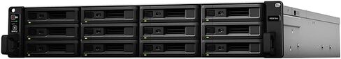 Synology RackStation RS3618xs NAS Server with Xeon 2.4GHz CPU, 64GB Memory, 120TB HDD Storage, 4 x 1GbE LAN Ports, DSM Operating System Bundle with Rail kit in Saudi Arabia