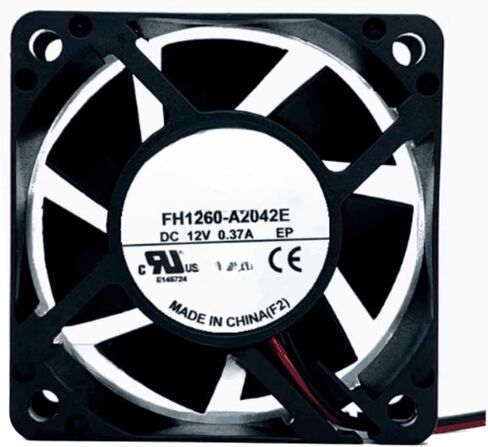 FH1260-A2042E 12V 0.37A 6CM 6025 2-Wire Cooling Fan in Saudi Arabia
