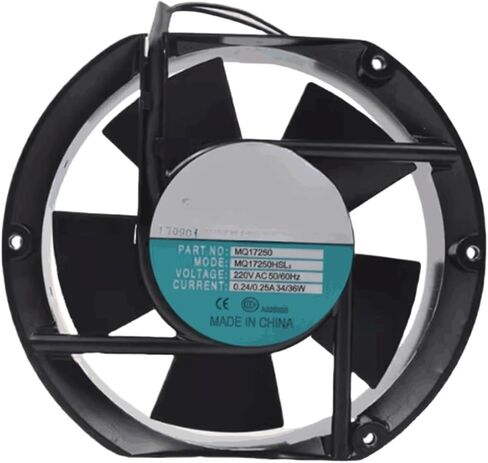 Fan MQ17250HSL2 Motor MQ17250 172 * 150 * 50MM AC220V 36W Cooling 0.24A 2Lines in Saudi Arabia