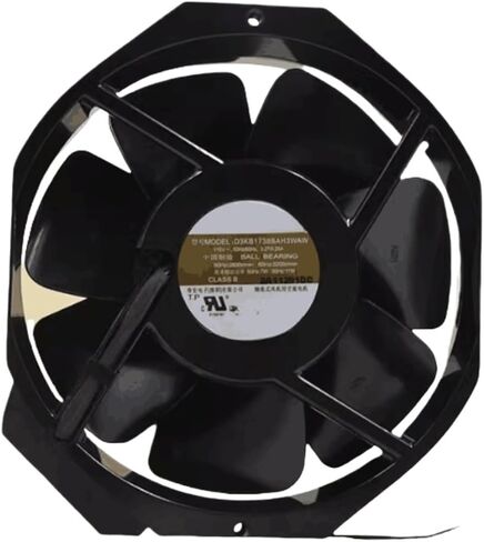 D3KB1738BAH3WAW 17238 220v 0.27 0.25A 17CM Metal high Temperature Fan 172 * 150 * 38mm in Saudi Arabia
