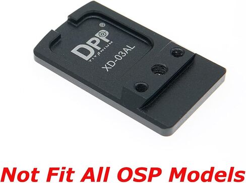 حامل متوافق من التيتانيوم DPP متوافق مع Springfield XD Holosun 407K/507K، Shield RMS، Romeo Zero in Kuwait