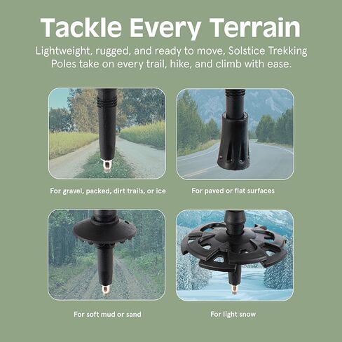 Retrospec Solstice Hiking Poles for Men & Women - Adjustable and Collapsible Lightweight Walking & Trekking Sticks - Aluminum w/ Cork or Foam Grip in Saudi Arabia