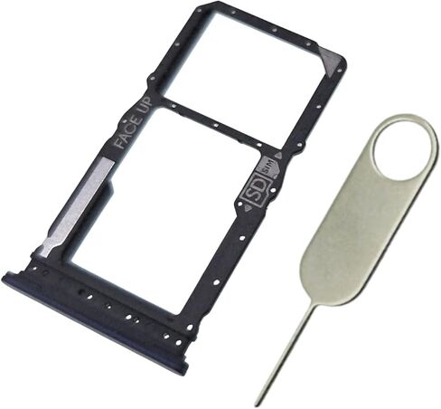 Replacement XT2517 Sim Card Tray SD Card Slot Holder for Motorola Moto G Stylus 5G 2025 with Stainless Steel Eject Pin (Pantone Gibraltar Sea) in Kuwait