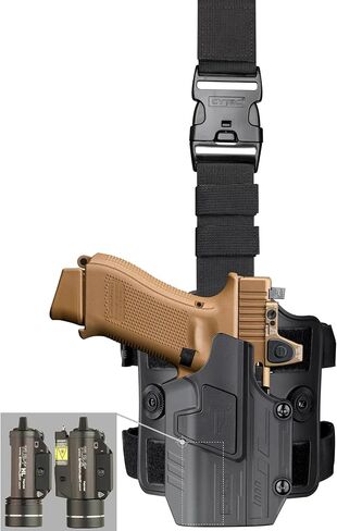 Mega-Fit Light Bearing Holster Compatible with Streamlight TLR-2/TLR-1 HL, Right Hand in Kuwait
