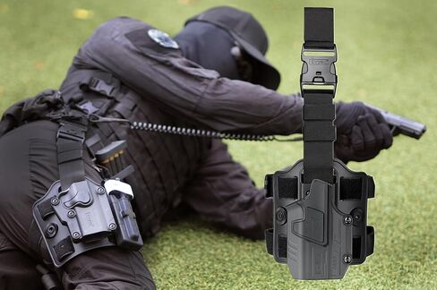 Mega-Fit Light Bearing Holster Compatible with Streamlight TLR-2/TLR-1 HL, Right Hand in Kuwait