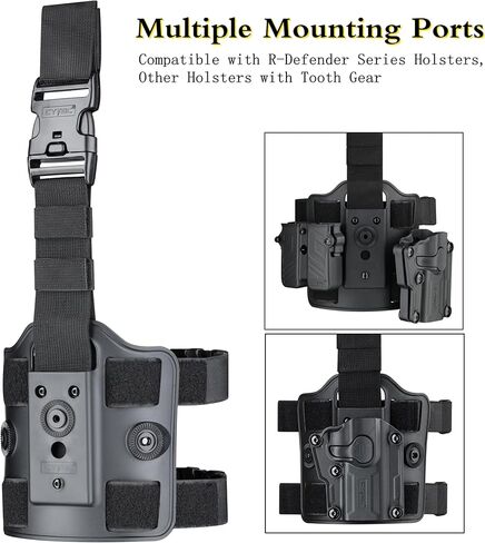 Mega-Fit Light Bearing Holster Compatible with Streamlight TLR-2/TLR-1 HL, Right Hand in Kuwait