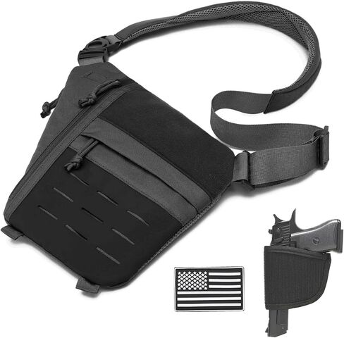 ONE WVW PIN Tactical Valcen Personal Pocket Concealed Carry Bag: Anti Thief Crossbody Shoulder Bag Sling Bag for Handgun in Saudi Arabia