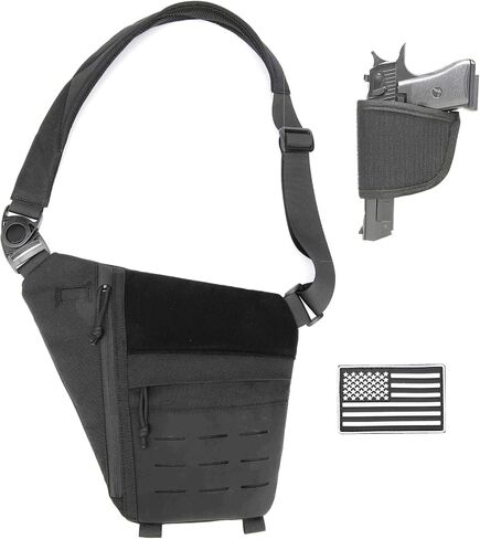 ONE WVW PIN Tactical Valcen Personal Pocket Concealed Carry Bag: Anti Thief Crossbody Shoulder Bag Sling Bag for Handgun in Saudi Arabia
