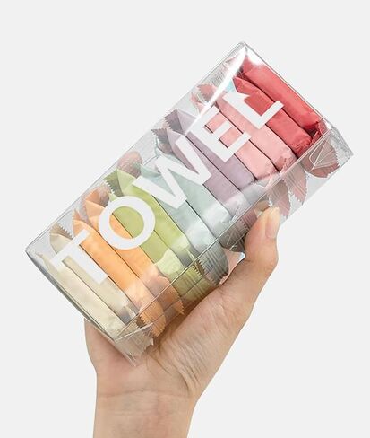 Disposable Compressed Towels, Portable Compressed Towel Tablets, Travel Wash Cloth 14 Pcs in Saudi Arabia