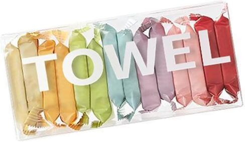 Disposable Compressed Towels, Portable Compressed Towel Tablets, Travel Wash Cloth 14 Pcs in Saudi Arabia