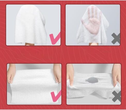 Disposable Compressed Towels, Portable Compressed Towel Tablets, Travel Wash Cloth 14 Pcs in Saudi Arabia